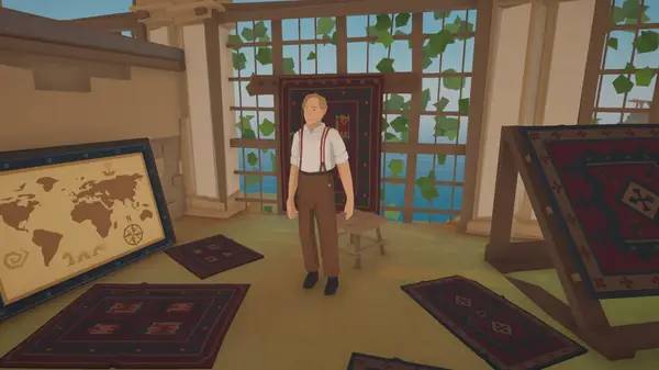 Сцена с применением игровых возможностей Old Market Simulator