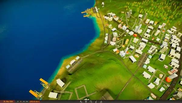 Сцена с применением игровых возможностей Oligopoly Industrial Revolution