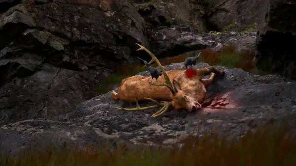 Сцена с применением игровых возможностей Once Alive