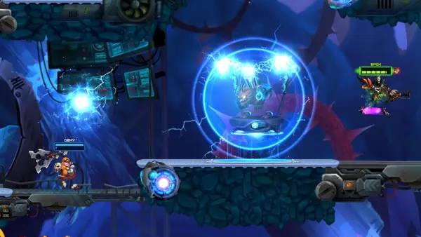 Сцена с применением игровых возможностей ONRAID