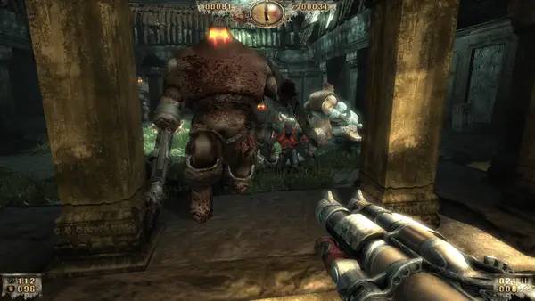 Сцена с применением игровых возможностей Painkiller Recurring Evil