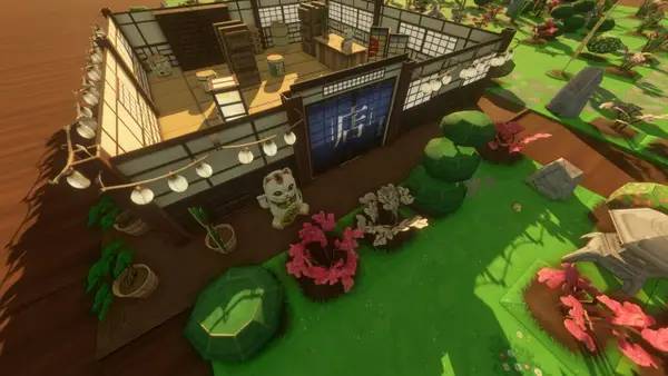 Сцена с применением игровых возможностей Popup Dungeon