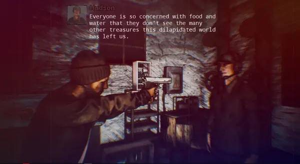 Сцена с применением игровых возможностей Post War Dreams