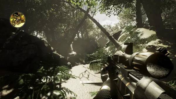 Сцена с применением игровых возможностей Power War The First Men