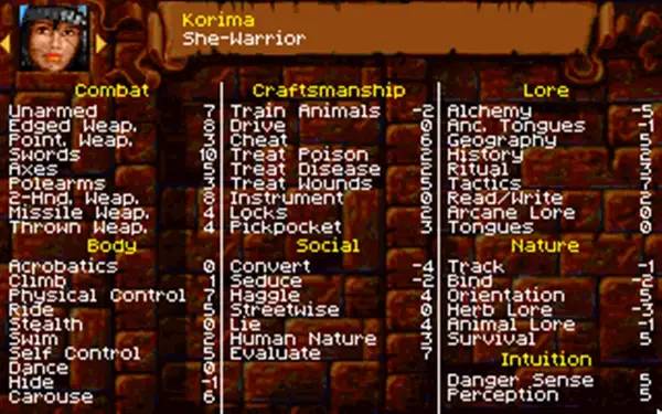Сцена с применением игровых возможностей Realms of Arkania 3 - Shadows over Riva Classic