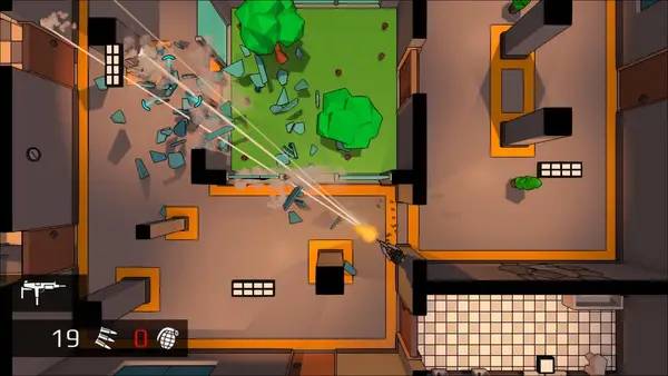 Сцена с применением игровых возможностей Redie