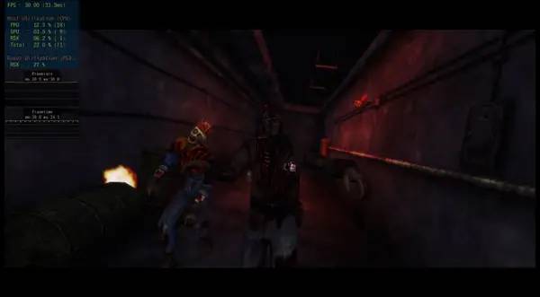 Сцена с применением игровых возможностей Resident Evil Code Veronica X HD