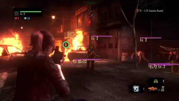 Сцена с применением игровых возможностей Resident Evil Revelations 2 Biohazard Revelations 2