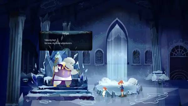 Сцена с применением игровых возможностей Rocco's Island  Ring to End the Pain