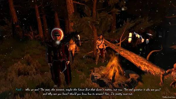 Сцена с применением игровых возможностей Sacrifice of The Spirit