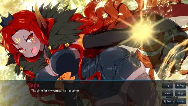 Сцена с применением игровых возможностей Sakura Knight 3