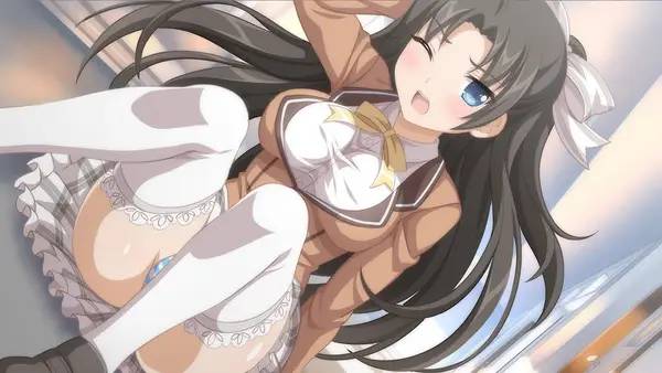 Сцена с применением игровых возможностей Sakura Swim Club