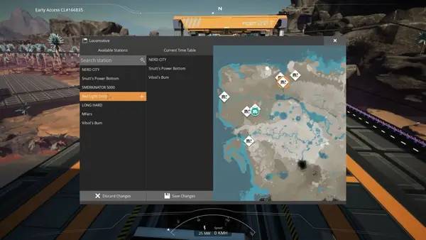 Сцена с применением игровых возможностей Satisfactory