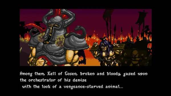 Сцена с применением игровых возможностей SAVAGE The Shard of Gosen