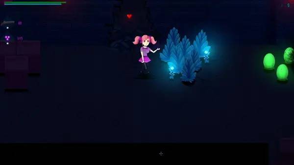 Сцена с применением игровых возможностей School of the Dead Anastasia