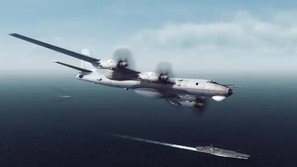 Сцена с применением игровых возможностей Sea Power  Naval Combat in the Missile Age
