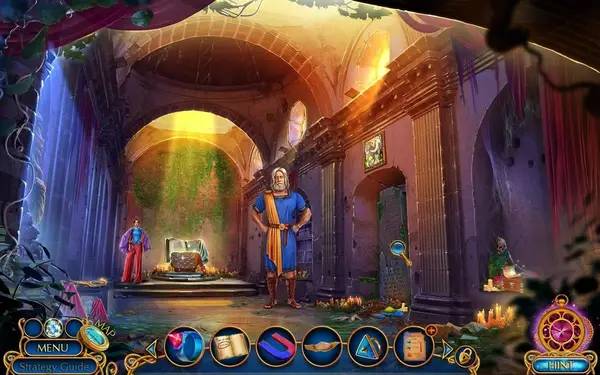 Сцена с применением игровых возможностей Secret City  Chalk of Fate Collector's Edition