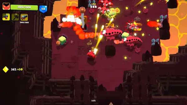 Сцена с применением игровых возможностей Serious Sam Tormental