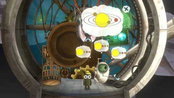 Сцена с применением игровых возможностей Shapik The Quest