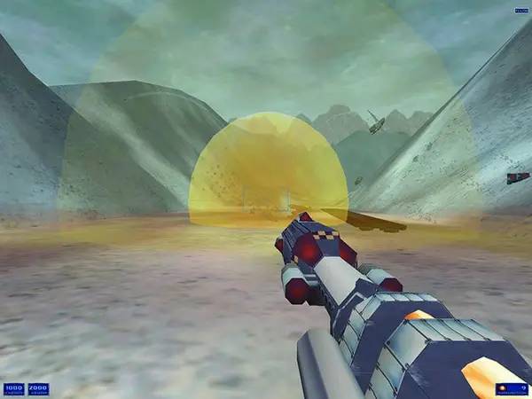 Сцена с применением игровых возможностей Shogo Mobile Armor Division