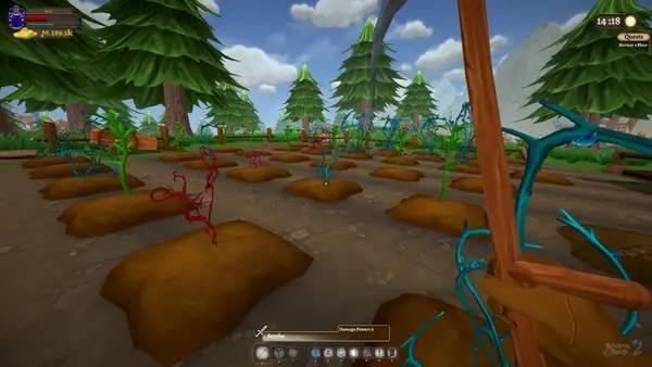 Сцена с применением игровых возможностей Shoppe Keep 2