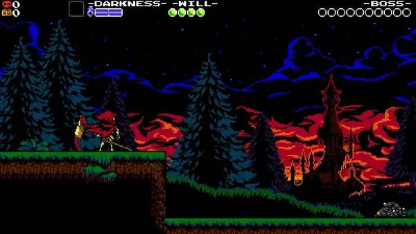 Сцена с применением игровых возможностей Shovel Knight Treasure Trove