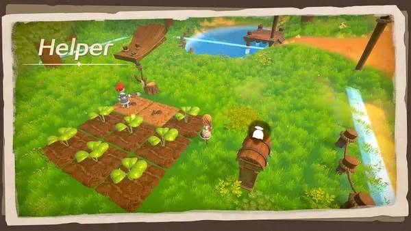 Сцена с применением игровых возможностей Song Of The Prairie