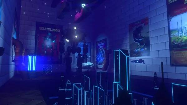 Сцена с применением игровых возможностей Soul Axiom Rebooted