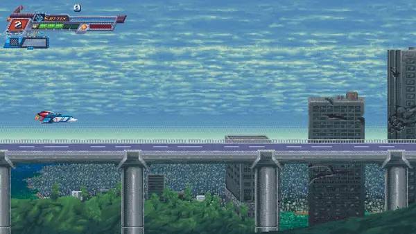 Сцена с применением игровых возможностей Space Dragons