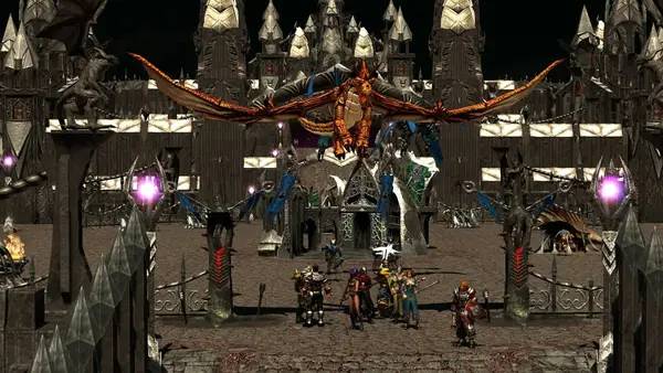 Сцена с применением игровых возможностей SpellForce 2 - Demons of the Past