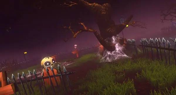 Сцена с применением игровых возможностей Spooky Night 2