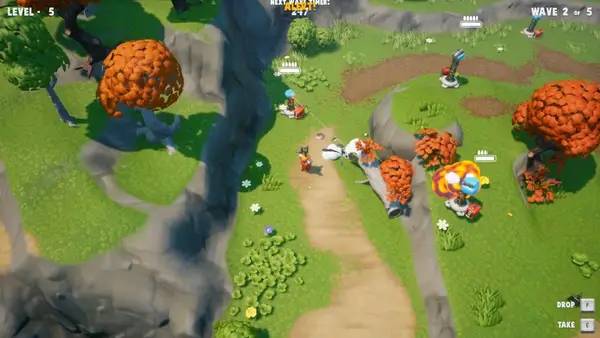 Сцена с применением игровых возможностей Stack by stack