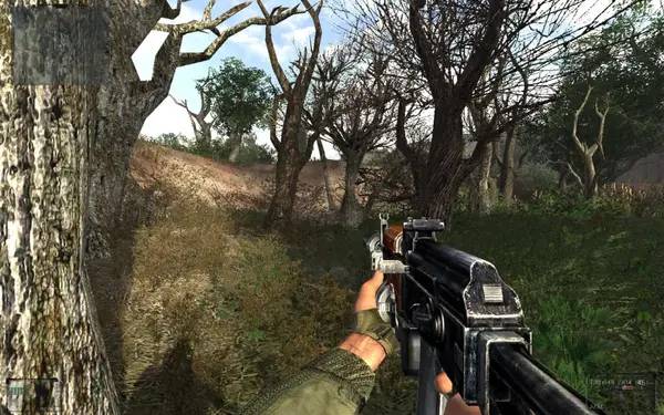 Сцена с применением игровых возможностей Сталкер  Shadow of Chernobyl - Oblivion Lost. Remake