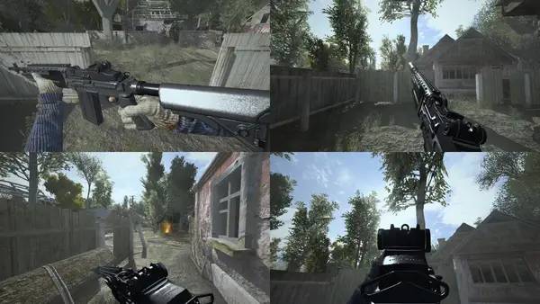 Сцена с применением игровых возможностей Сталкер Зов Припяти - THE ARMED ZONE