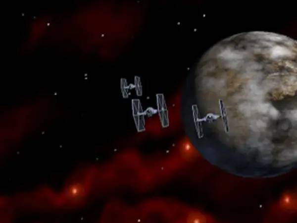 Сцена с применением игровых возможностей Star Wars Rebel Assault 2  The Hidden Empire