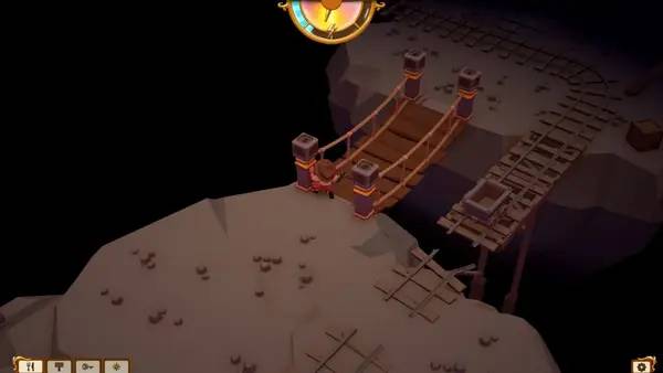 Сцена с применением игровых возможностей Stranded Sails - Explorers of the Cursed Islands