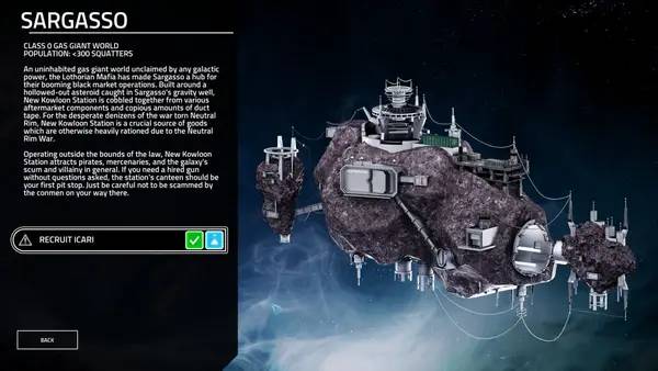 Сцена с применением игровых возможностей Sunrider 4  The Captain's Return