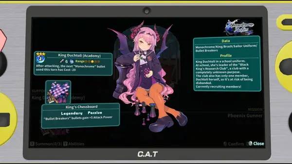 Сцена с применением игровых возможностей Super Bullet Break