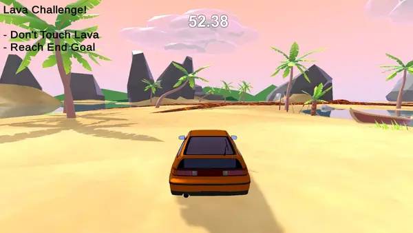 Сцена с применением игровых возможностей Super Realistic Autocross