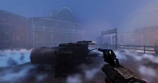 Сцена с применением игровых возможностей Survival and Horror  Hangman's Rope