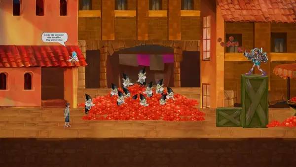 Сцена с применением игровых возможностей Tale of Palmi