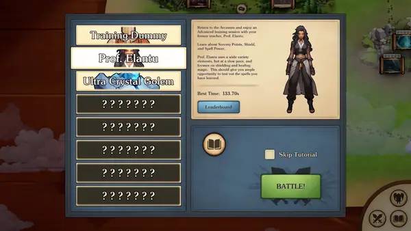 Сцена с применением игровых возможностей TechnoSorcery