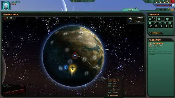 Сцена с применением игровых возможностей Tempest Citadel