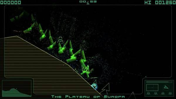 Сцена с применением игровых возможностей Terra Lander Remastered