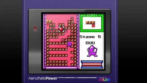 Сцена с применением игровых возможностей Tetris Forever