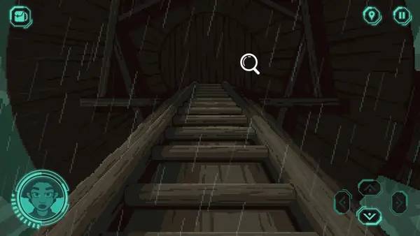 Сцена с применением игровых возможностей The Abandoned Planet