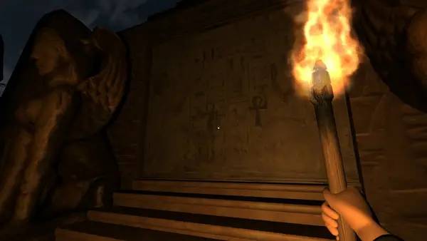 Сцена с применением игровых возможностей The Ancient Labyrinth