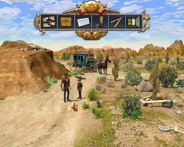 Сцена с применением игровых возможностей The Bad, the Ugly and the Sober