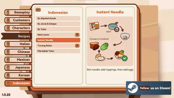 Сцена с применением игровых возможностей The Chef's Shift