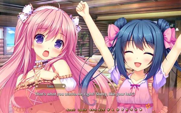 Сцена с применением игровых возможностей The Ditzy Demons Are in Love With Me